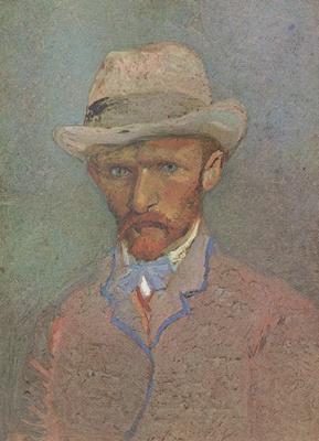 Vincent Van Gogh Self-Portrait with Grey Felt Hat (nn04) Germany oil painting art